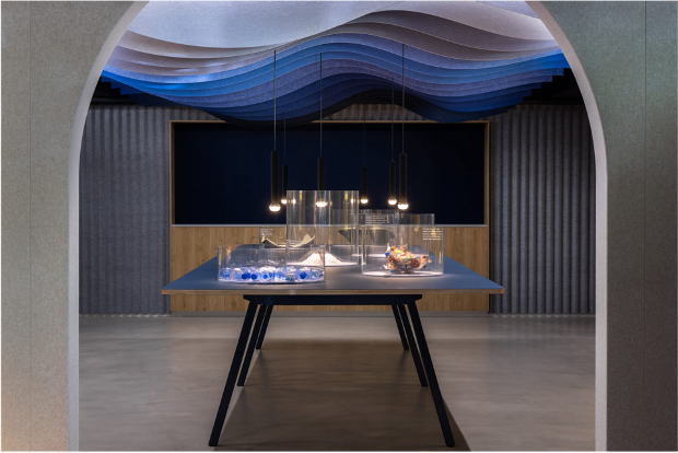 Customised Ceiling Baffles Design