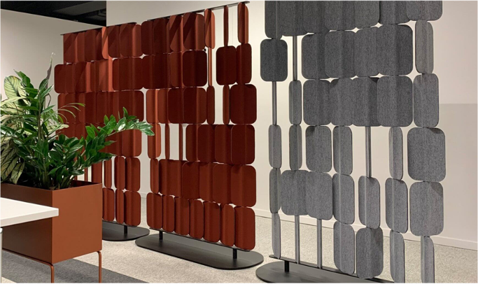 customised acoustic divider