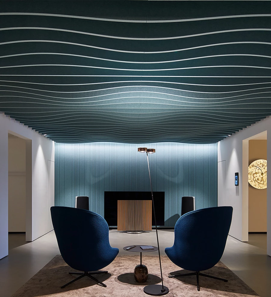 Acoustic Baffle Ceiling
