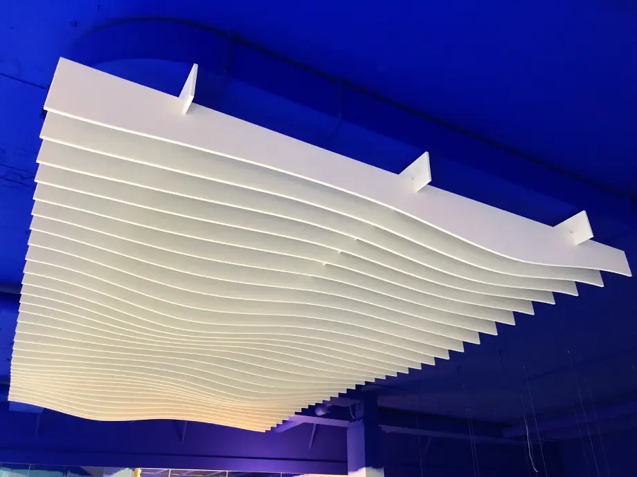 Baffle Ceiling Wave