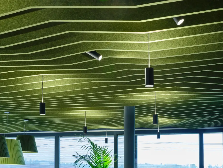 Baffle Ceiling Edge Bespoke